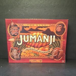 Milton Bradley Jumanji Board Game 2017..complete